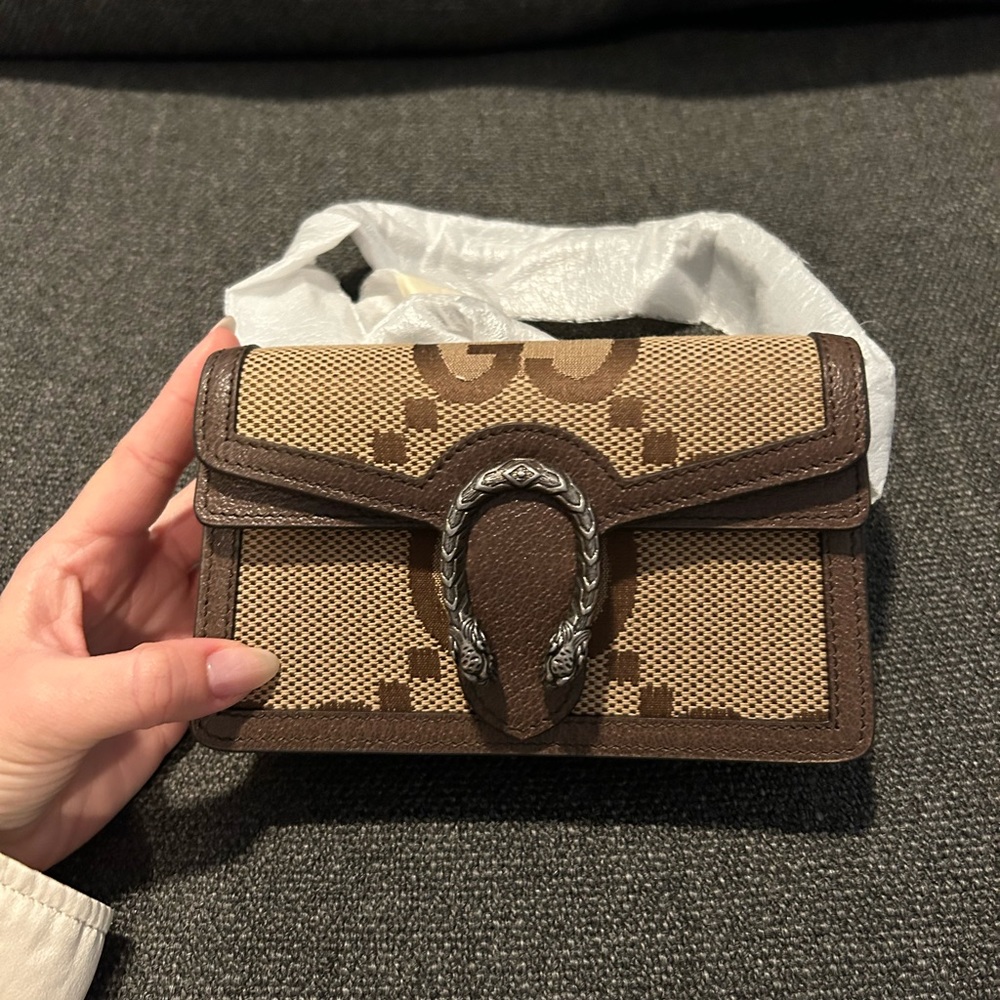 Gucci Dionysus Jumbo GG Super Mini Bag